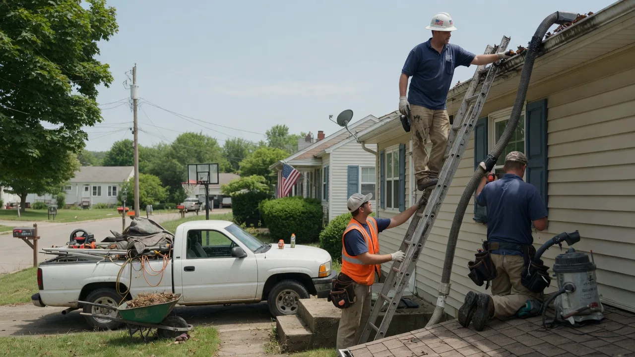 Gutter Installation in Mill Shoals, IL near me